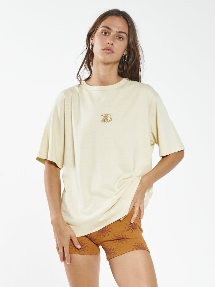 Thrills Zenith Hemp Box Fit Tee - Sunlight sold by Thrills product image thumbnail 5