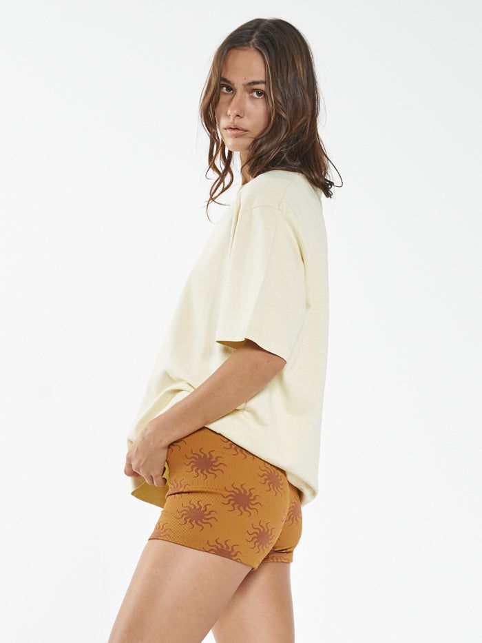 Thrills Zenith Hemp Box Fit Tee - Sunlight sold by Thrills product image thumbnail 3