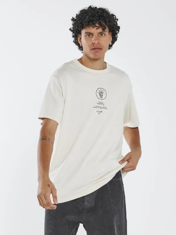 Hemp Better Future Merch Fit Tee - Unbleached sold by Thrills