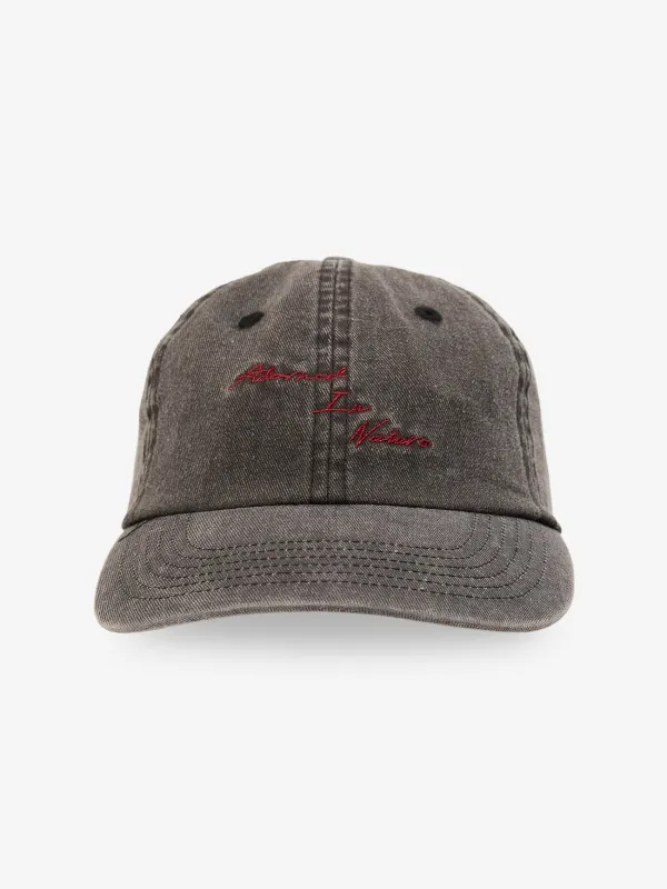 Adorned 6 Panel Cap - Merch Black sold by Thrills