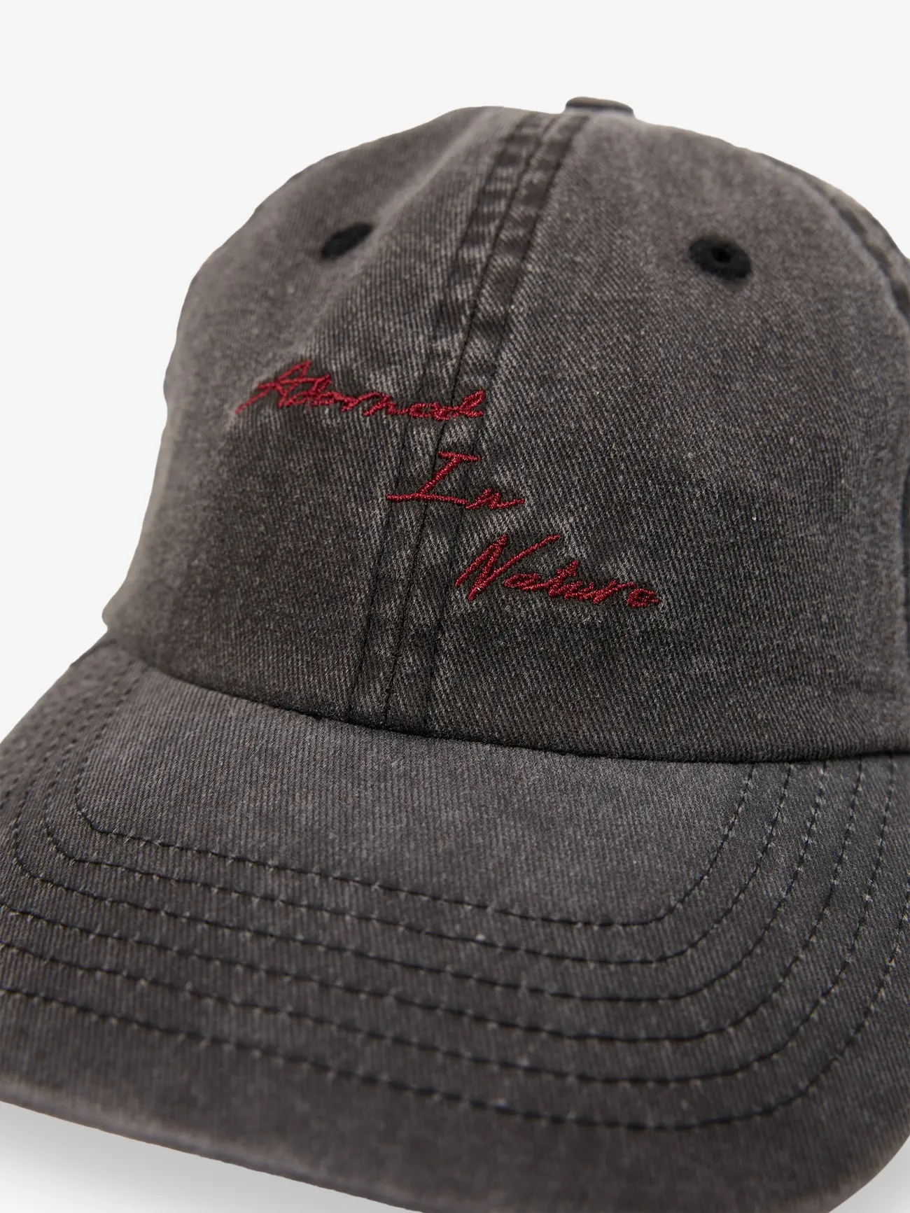 Adorned 6 Panel Cap - Merch Black sold by Thrills product image thumbnail 3