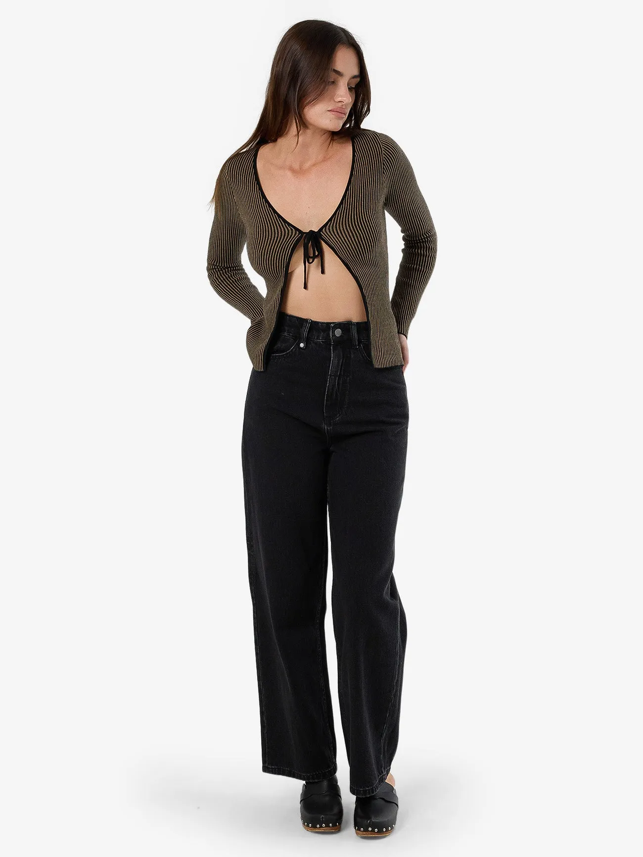 Natural Causes Reversible Knit Top - Clove sold by Thrills product image thumbnail 2