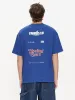 Prediction Box Fit Oversize Tee - Vintage Royal Blue sold by Thrills