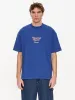 Prediction Box Fit Oversize Tee - Vintage Royal Blue sold by Thrills