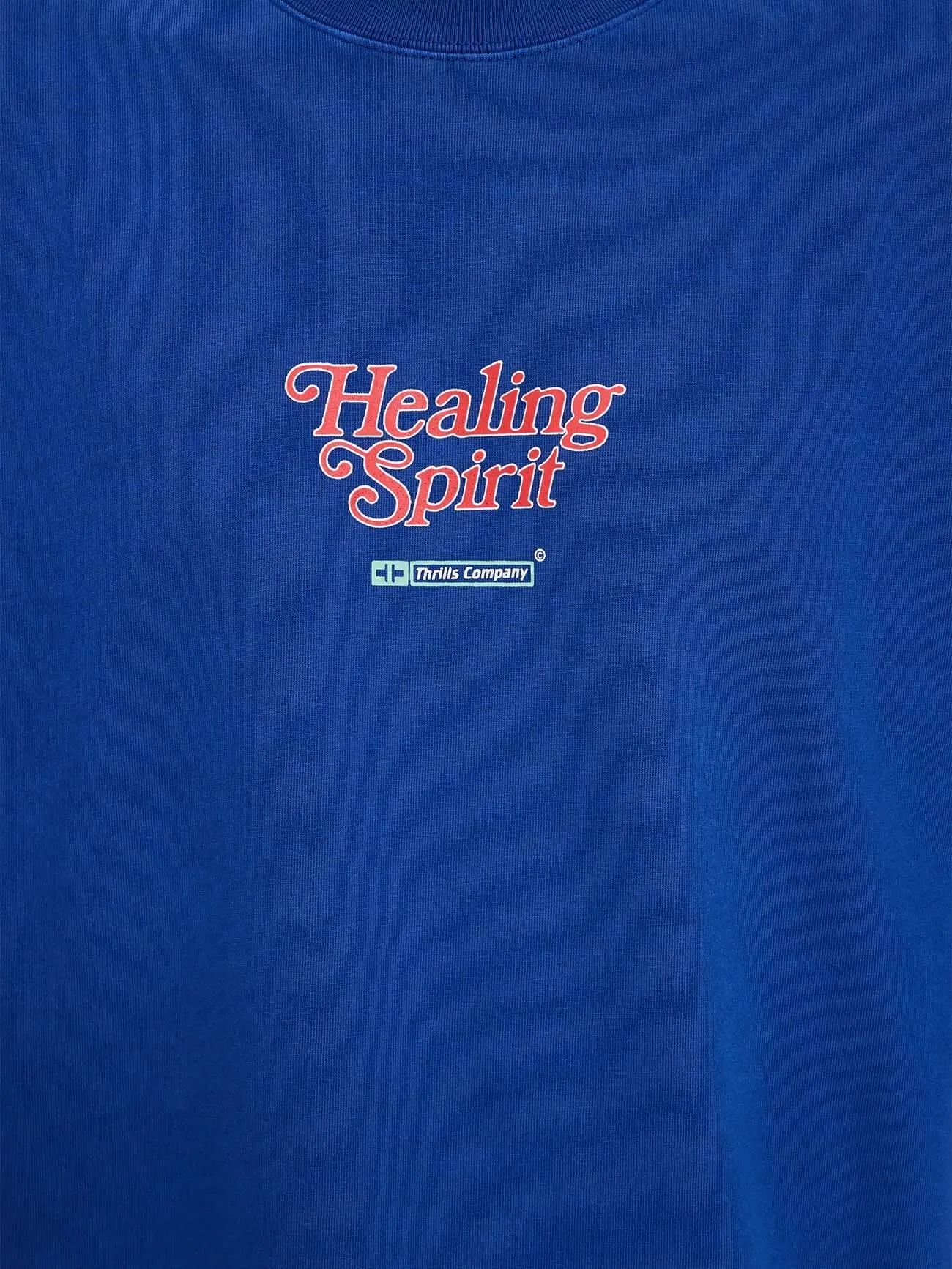 Prediction Box Fit Oversize Tee - Vintage Royal Blue sold by Thrills product image thumbnail 3