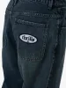 Lifted Spirits Big Slacker Baggy Denim Jean - Metal Blue sold by Thrills