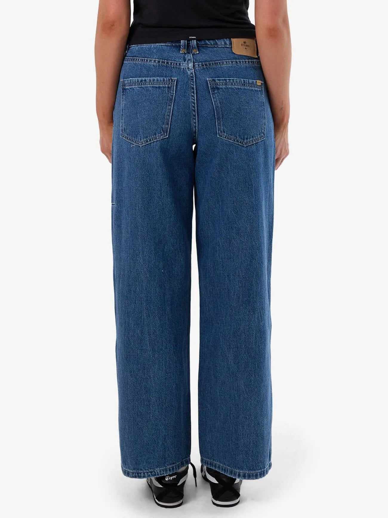 Billie Low Rise Baggy Jean - Vintage Rinse Blue sold by Thrills product image thumbnail 3