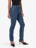 Nicole High Rise Stretch Straight Jean - Vintage Rinse Blue sold by Thrills