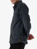 Thrills Union Cord Work Long Sleeve Shirt - Ebony sold by Thrills