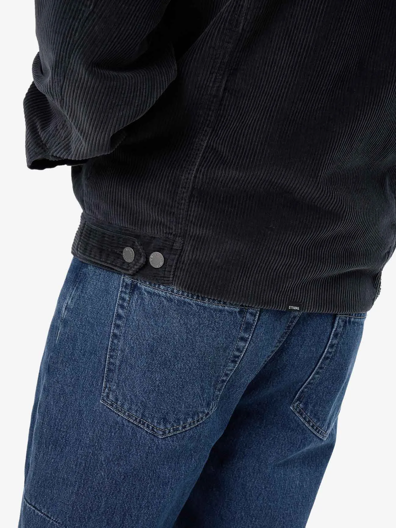 Oversized Sherpa Wanderer Cord Jacket - Ebony sold by Thrills product image thumbnail 3