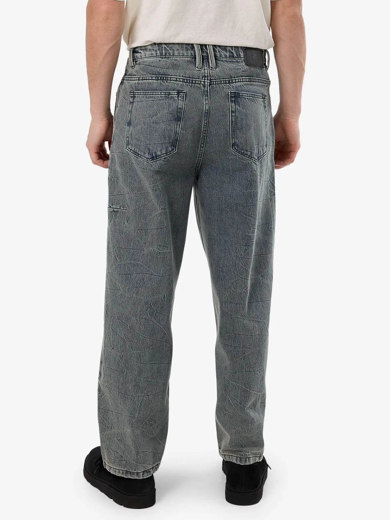 Vanished Big Slacker Baggy Pleat Denim Jean - Vanished Blue sold by Thrills product image thumbnail 2