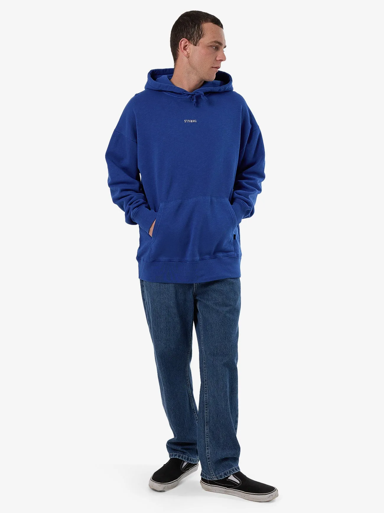 Minimal Thrills Slouch Pull On Hood - New Royal sold by Thrills product image thumbnail 2
