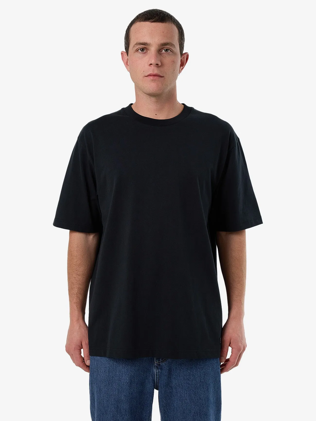 Thrills Military Oversize Fit Tee - Faded Black sold by Thrills