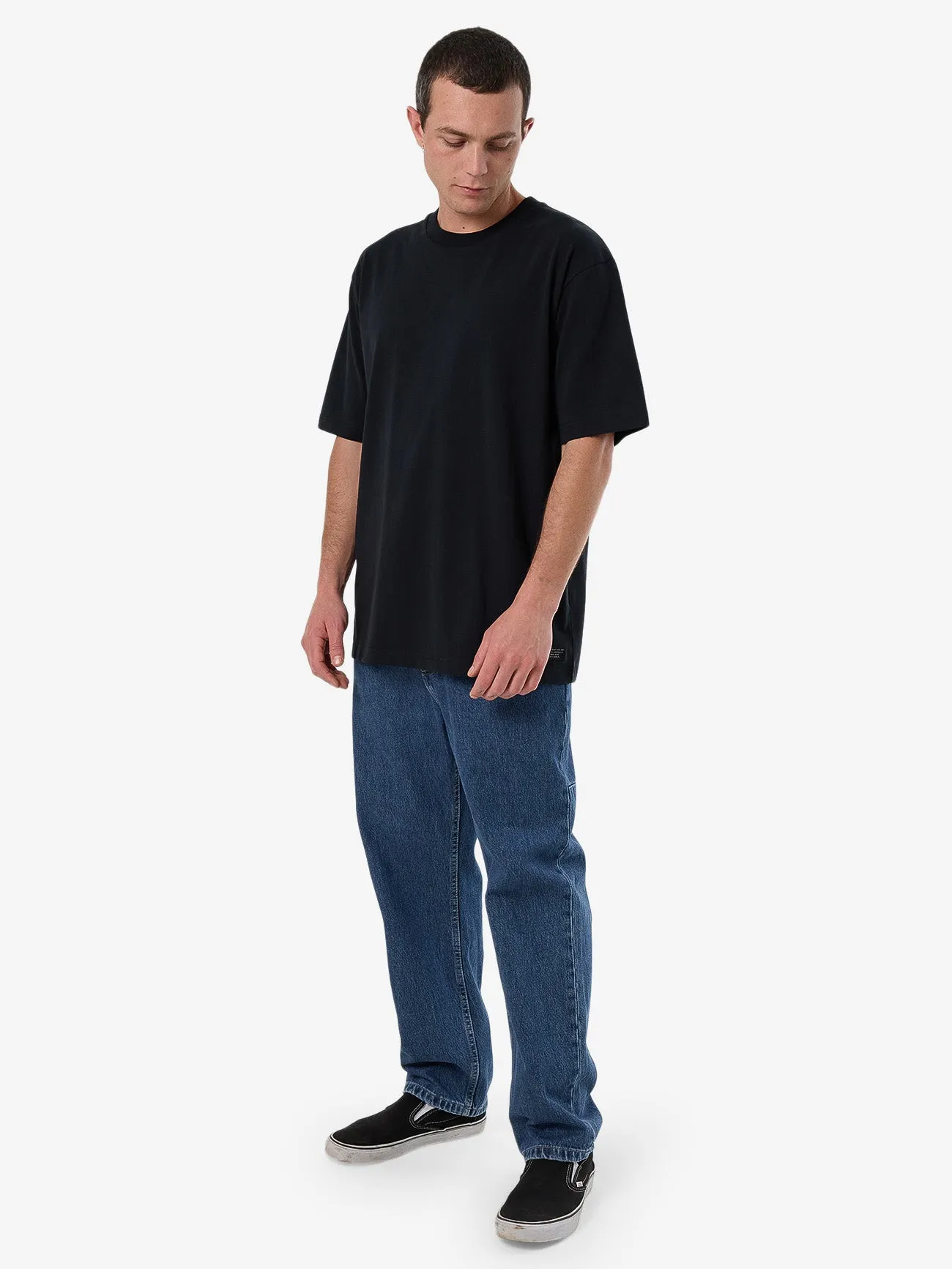 Thrills Military Oversize Fit Tee - Faded Black sold by Thrills product image thumbnail 4