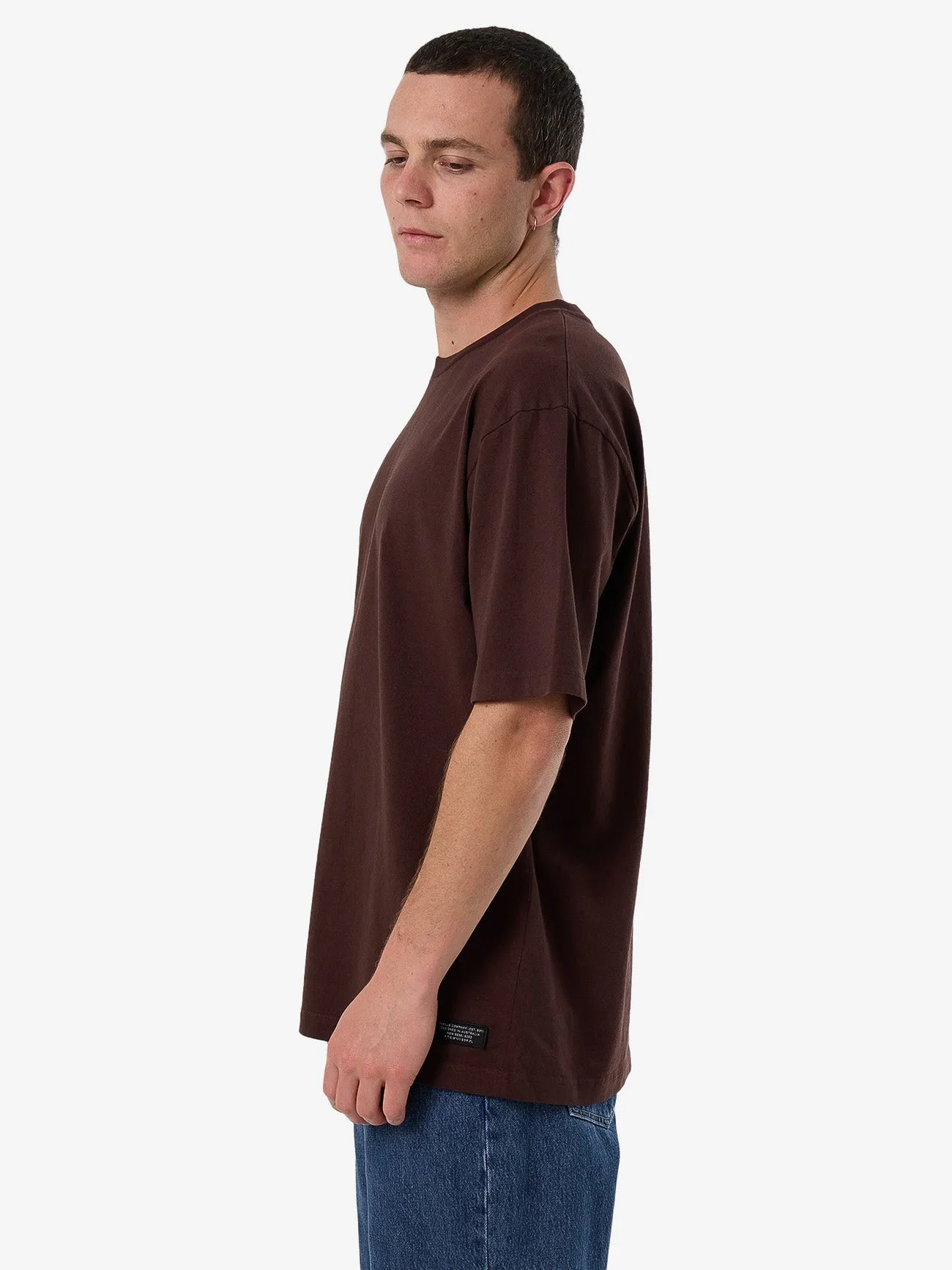 Thrills Military Oversize Fit Tee - Java sold by Thrills product image thumbnail 5