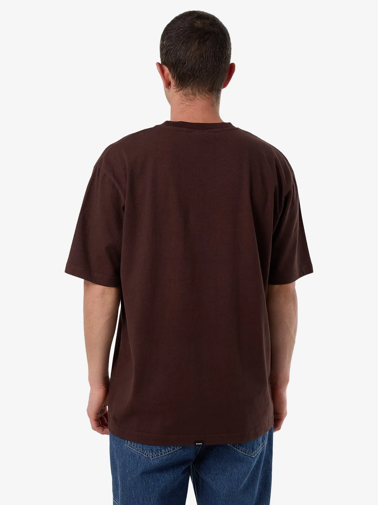 Thrills Military Oversize Fit Tee - Java sold by Thrills product image thumbnail 2