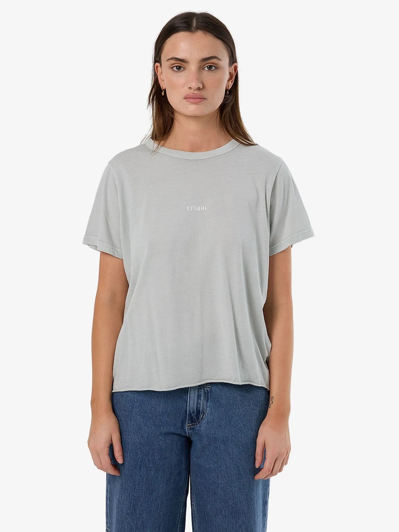 Minimal Thrills Relaxed Tee - Meadow Mist sold by Thrills