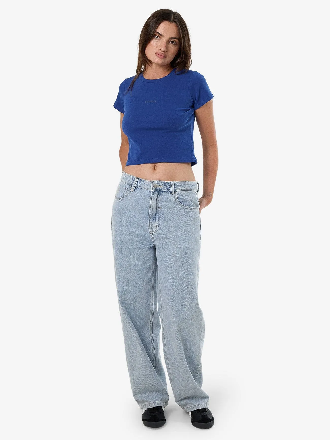 Minimal Thrills Mini Tee - New Royal sold by Thrills product image thumbnail 5