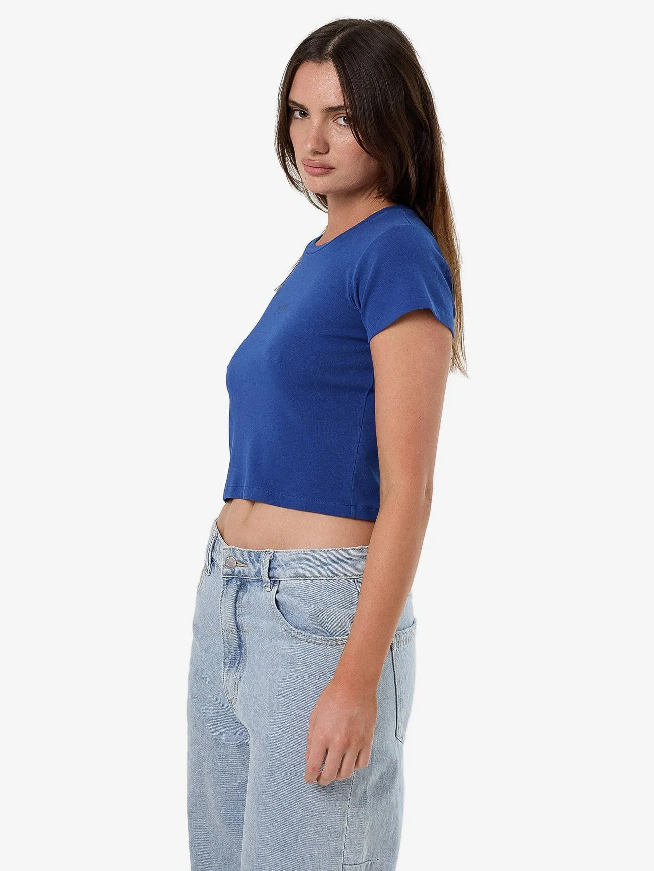 Minimal Thrills Mini Tee - New Royal sold by Thrills product image thumbnail 3