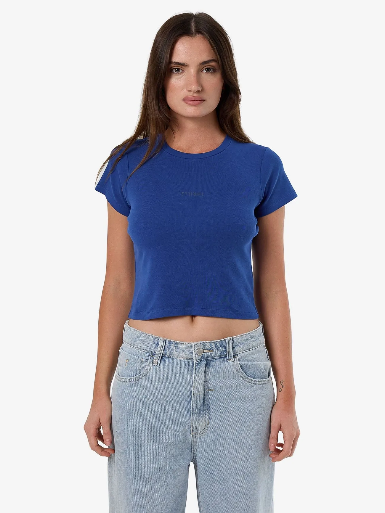 Minimal Thrills Mini Tee - New Royal sold by Thrills