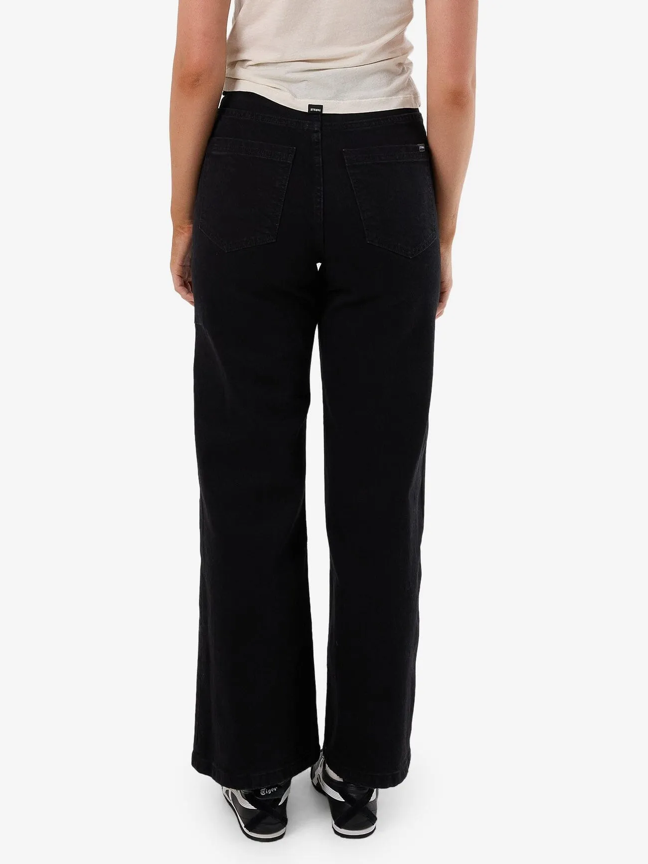 Holly High Rise Stretch Wide Jean - Black Rinse sold by Thrills product image thumbnail 2