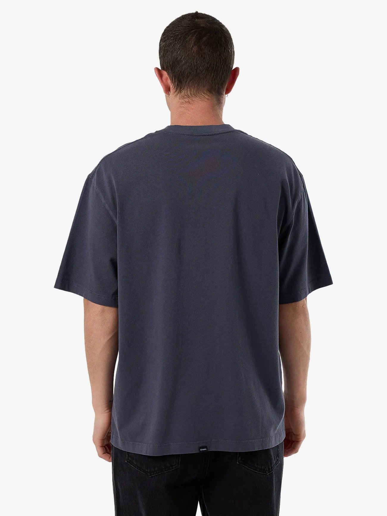 1 800 Transmit Box Fit Oversize Tee - Ebony sold by Thrills product image thumbnail 2