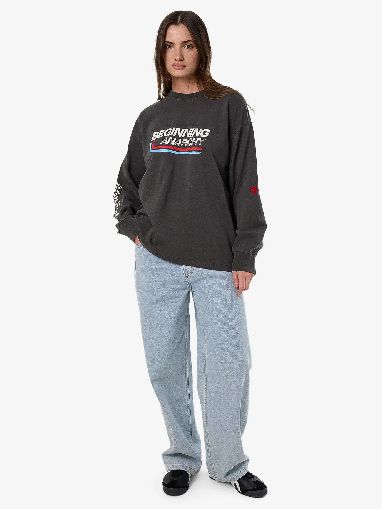 Beginning Anarchy Long Sleeve Oversized Tee - Merch Black sold by Thrills product image thumbnail 5