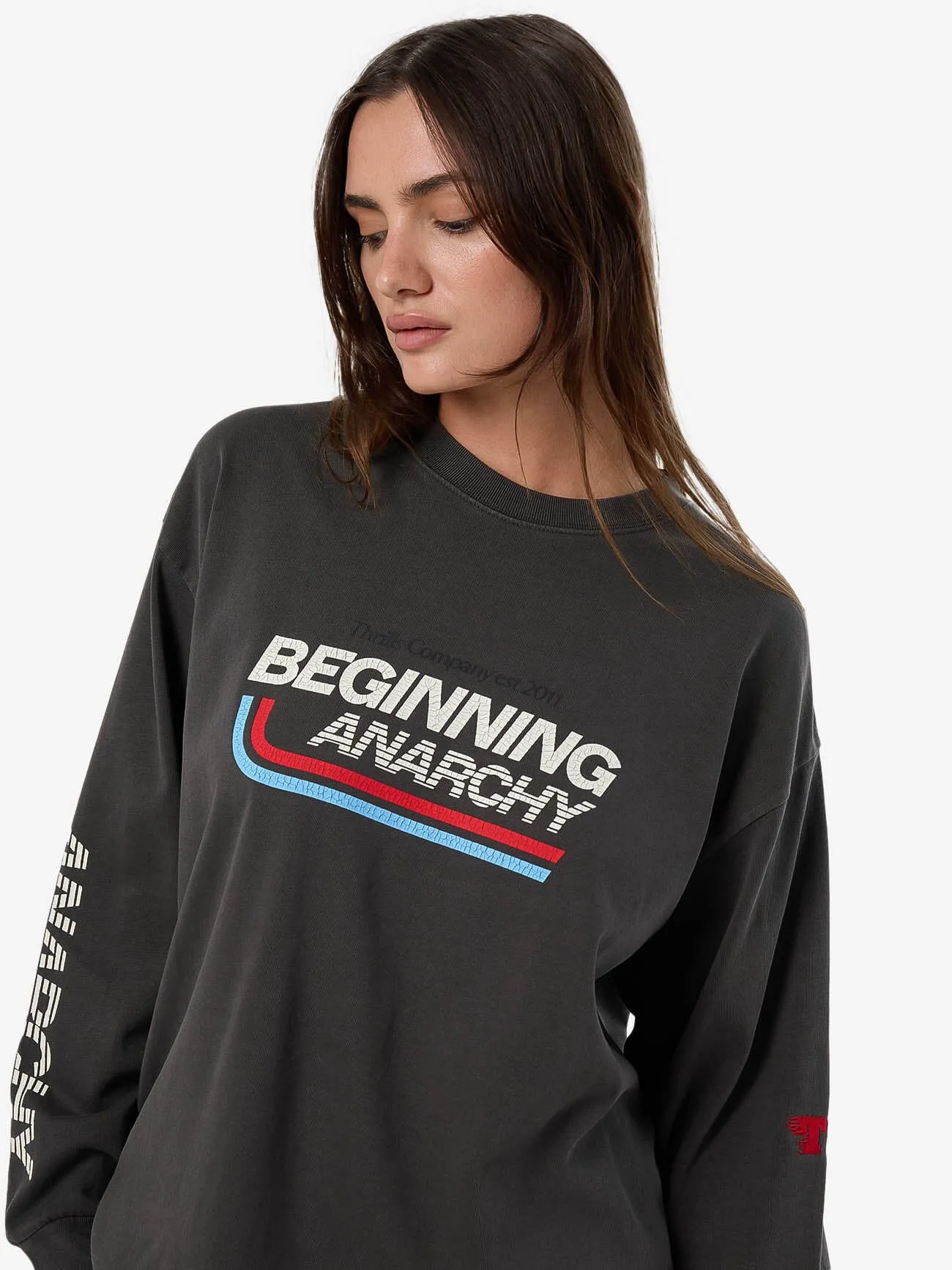 Beginning Anarchy Long Sleeve Oversized Tee - Merch Black sold by Thrills product image thumbnail 2