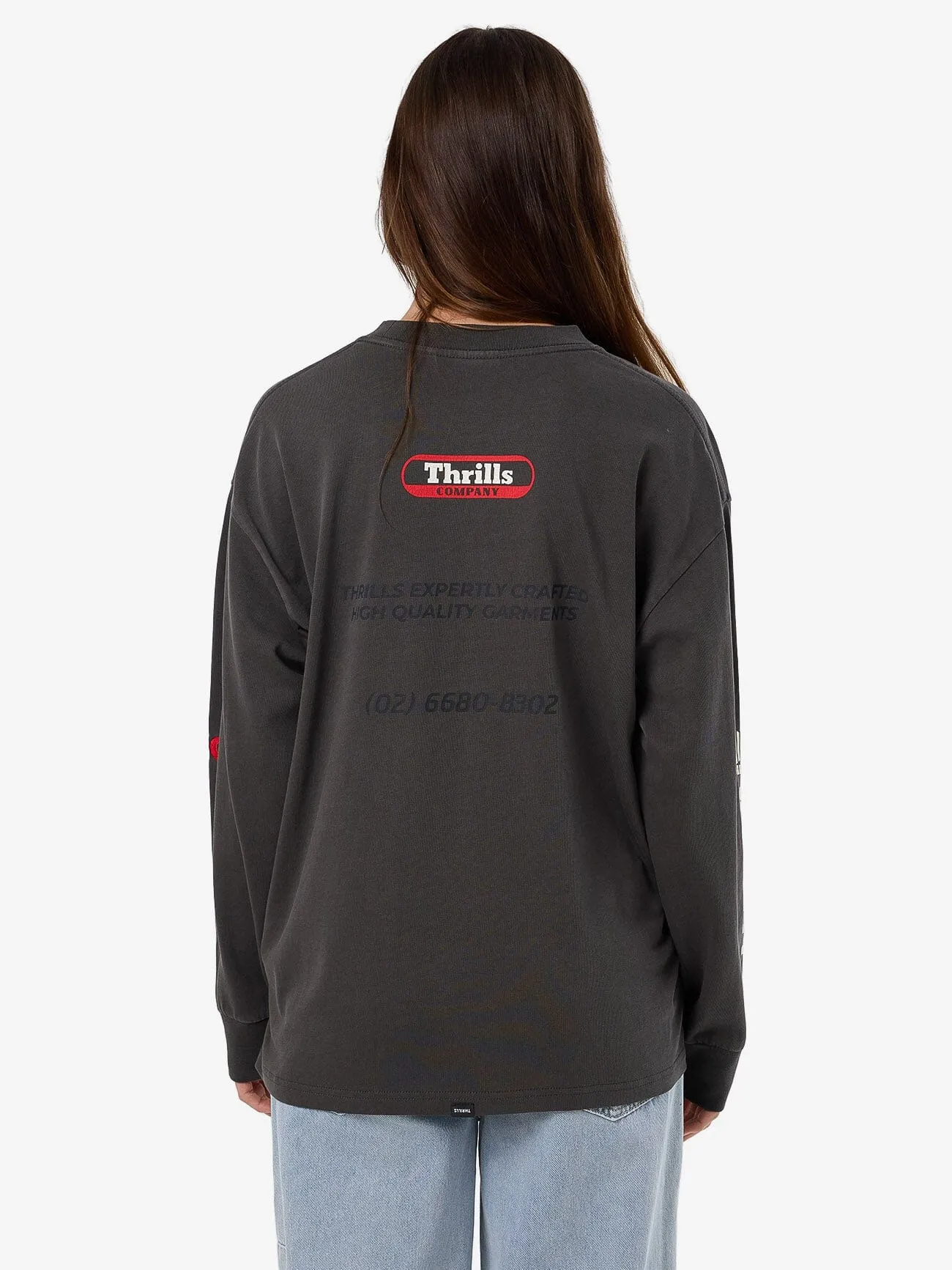 Beginning Anarchy Long Sleeve Oversized Tee - Merch Black sold by Thrills product image thumbnail 3
