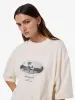 Sundays Lure Oversized Tee - Heritage White sold by Thrills