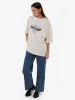 Sundays Lure Oversized Tee - Heritage White sold by Thrills