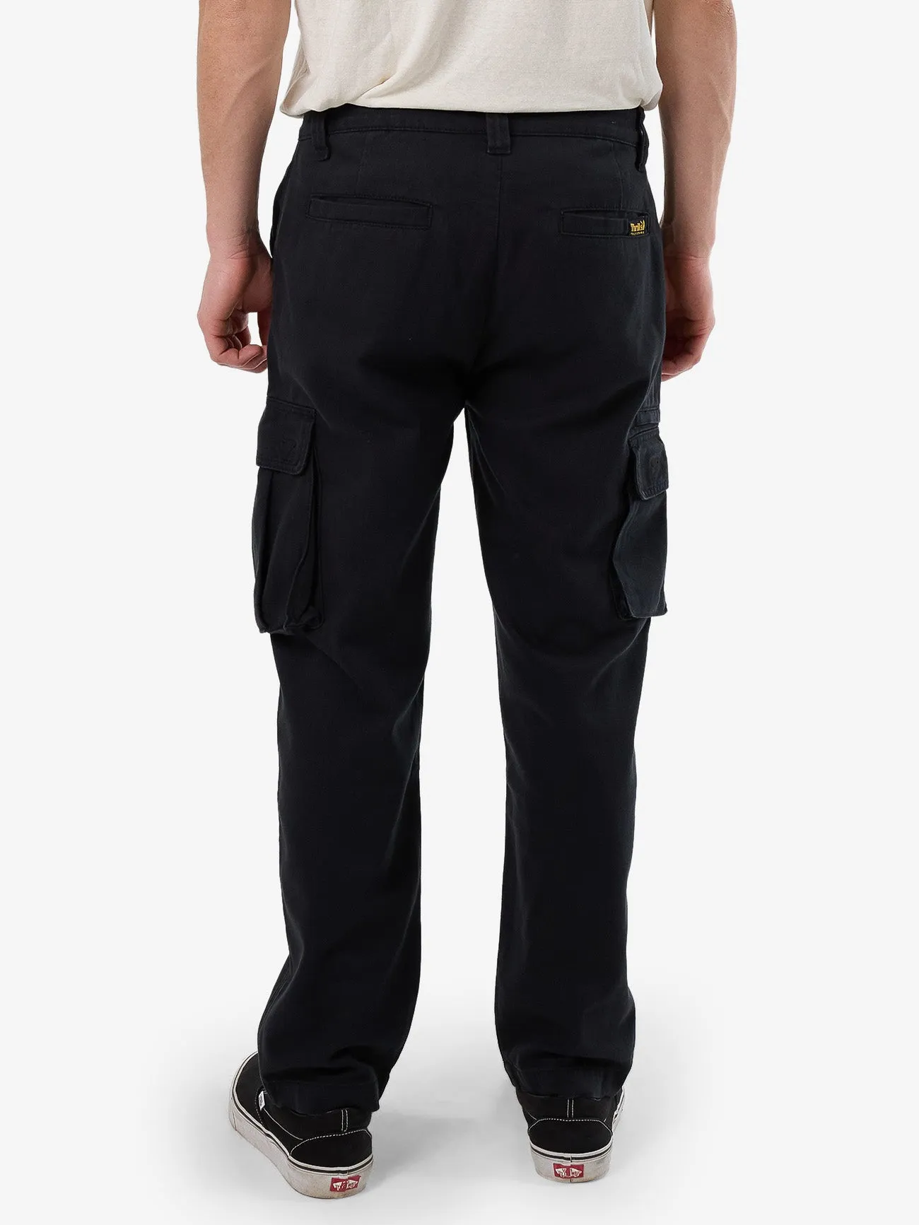 Slacker Union Cargo Pant - Washed Black sold by Thrills product image thumbnail 2