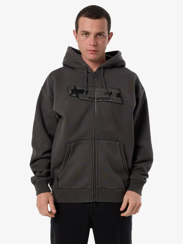 Starpower Zip Hood Fleece - Merch Black sold by Thrills