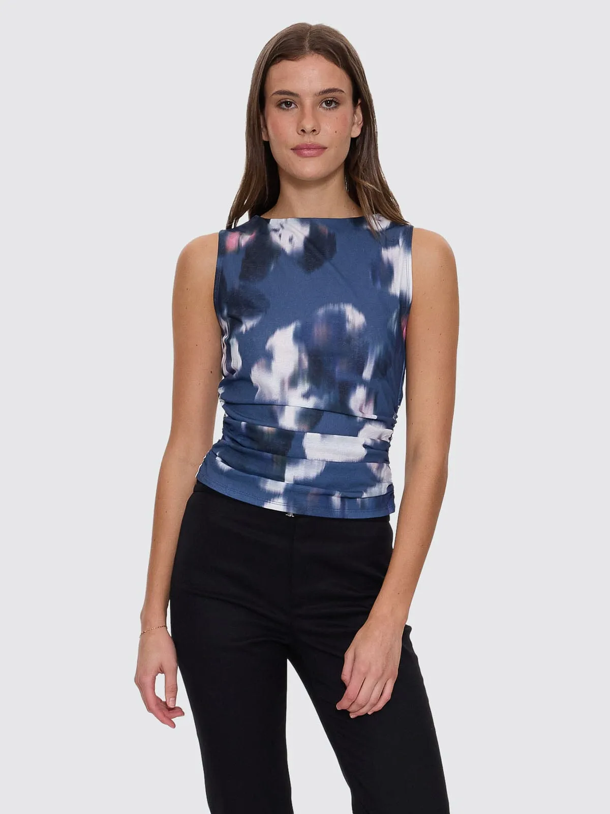 Cyber Bloom Tank - Purple Ash sold by Thrills