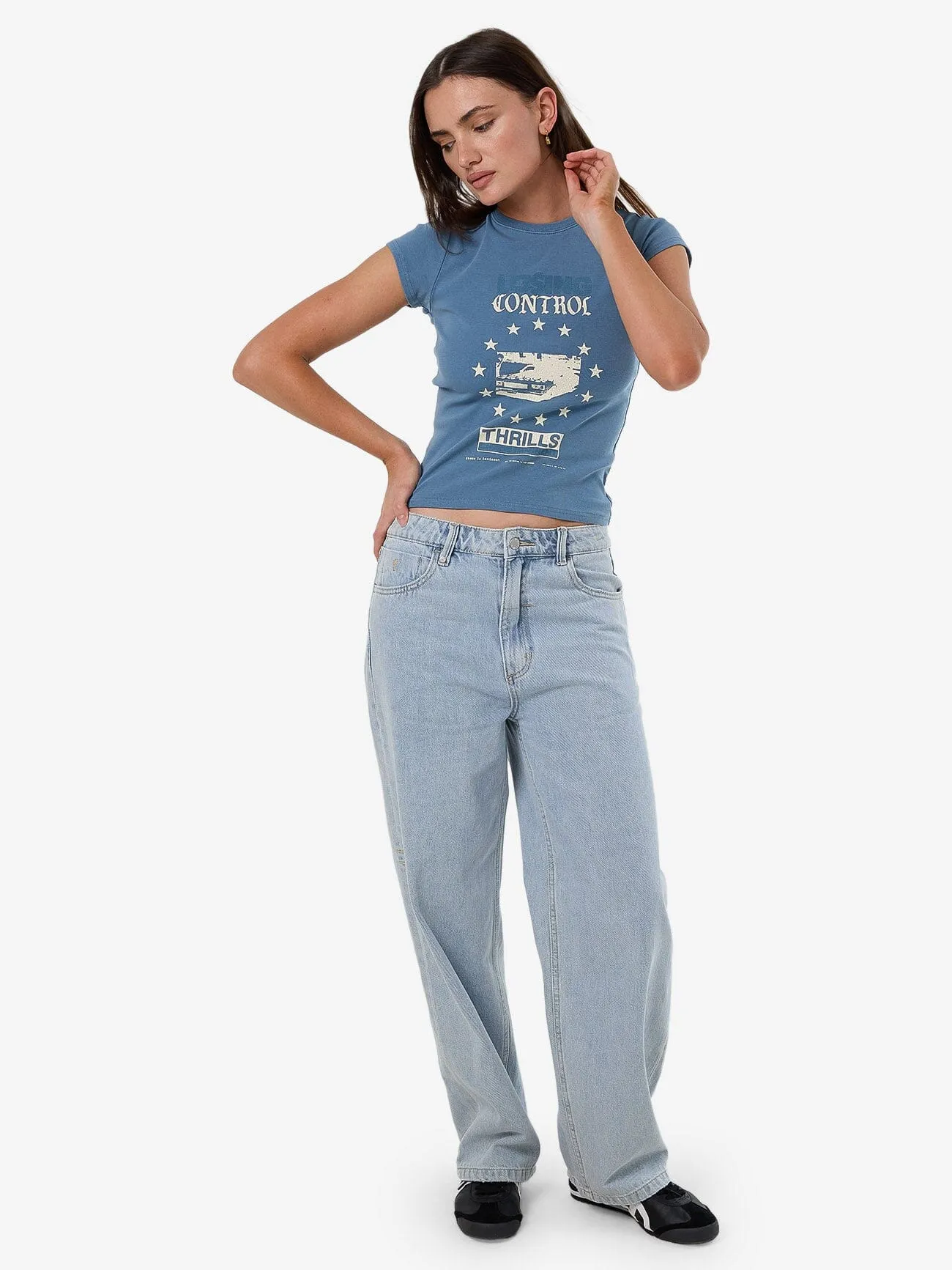 Losing Control Club Tee - Storm Blue sold by Thrills product image thumbnail 5