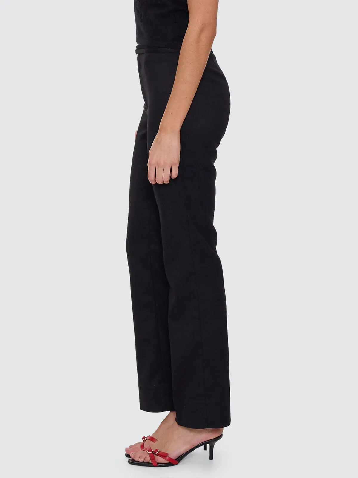 Sabine Belted Pant - Black sold by Thrills product image thumbnail 2