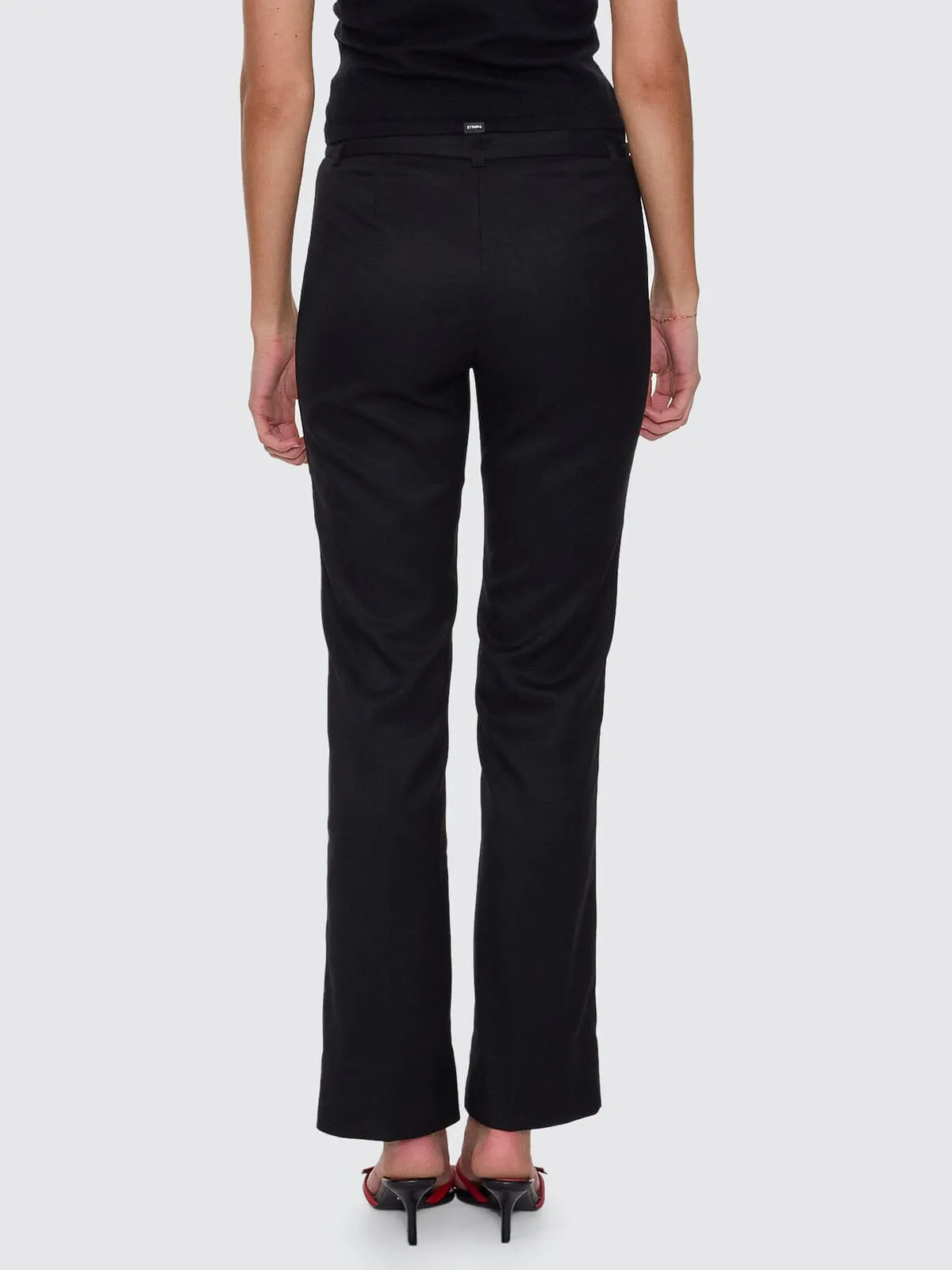 Sabine Belted Pant - Black sold by Thrills product image thumbnail 4