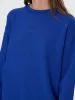 Minimal Thrills Slouch Crew - New Royal sold by Thrills