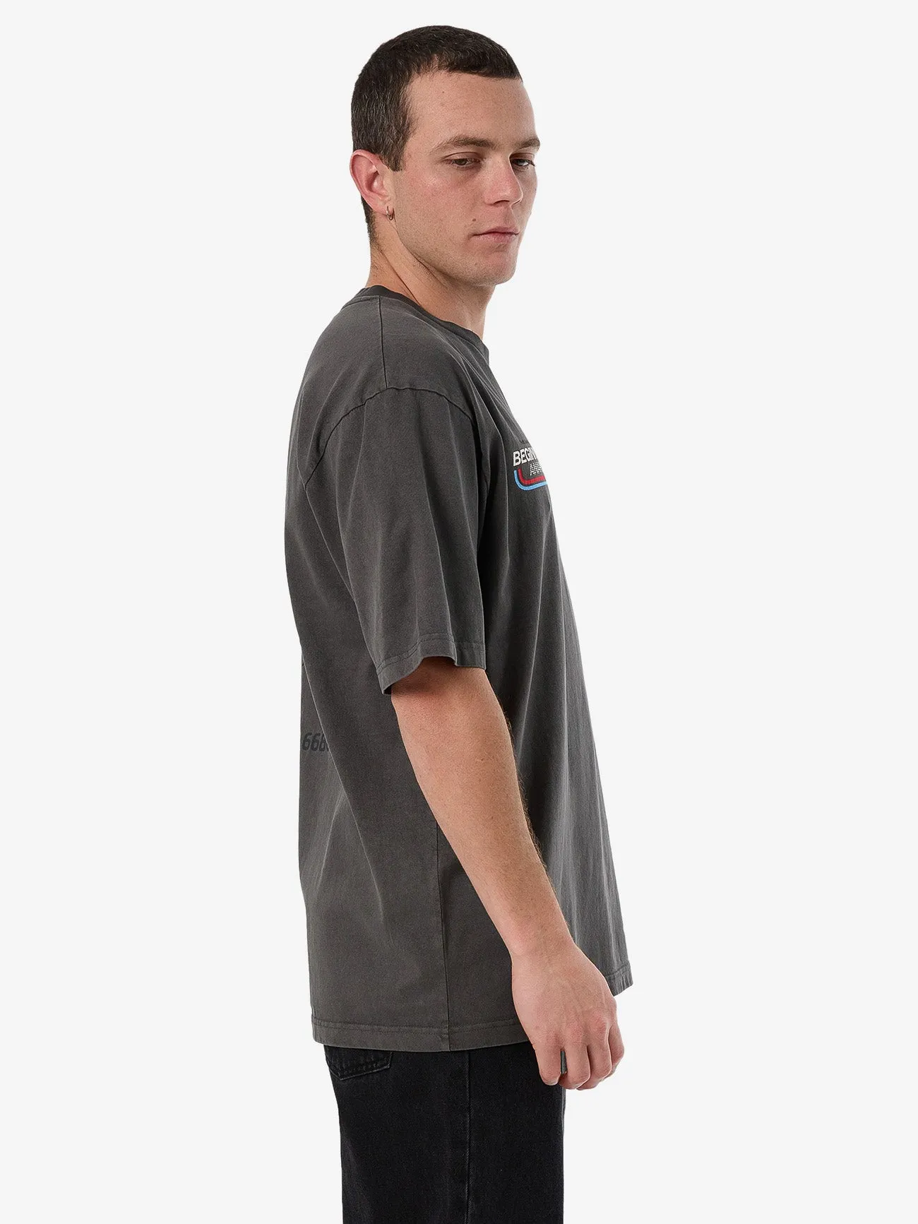 Beginning Anarchy Oversize Fit Tee - Merch Black sold by Thrills product image thumbnail 4