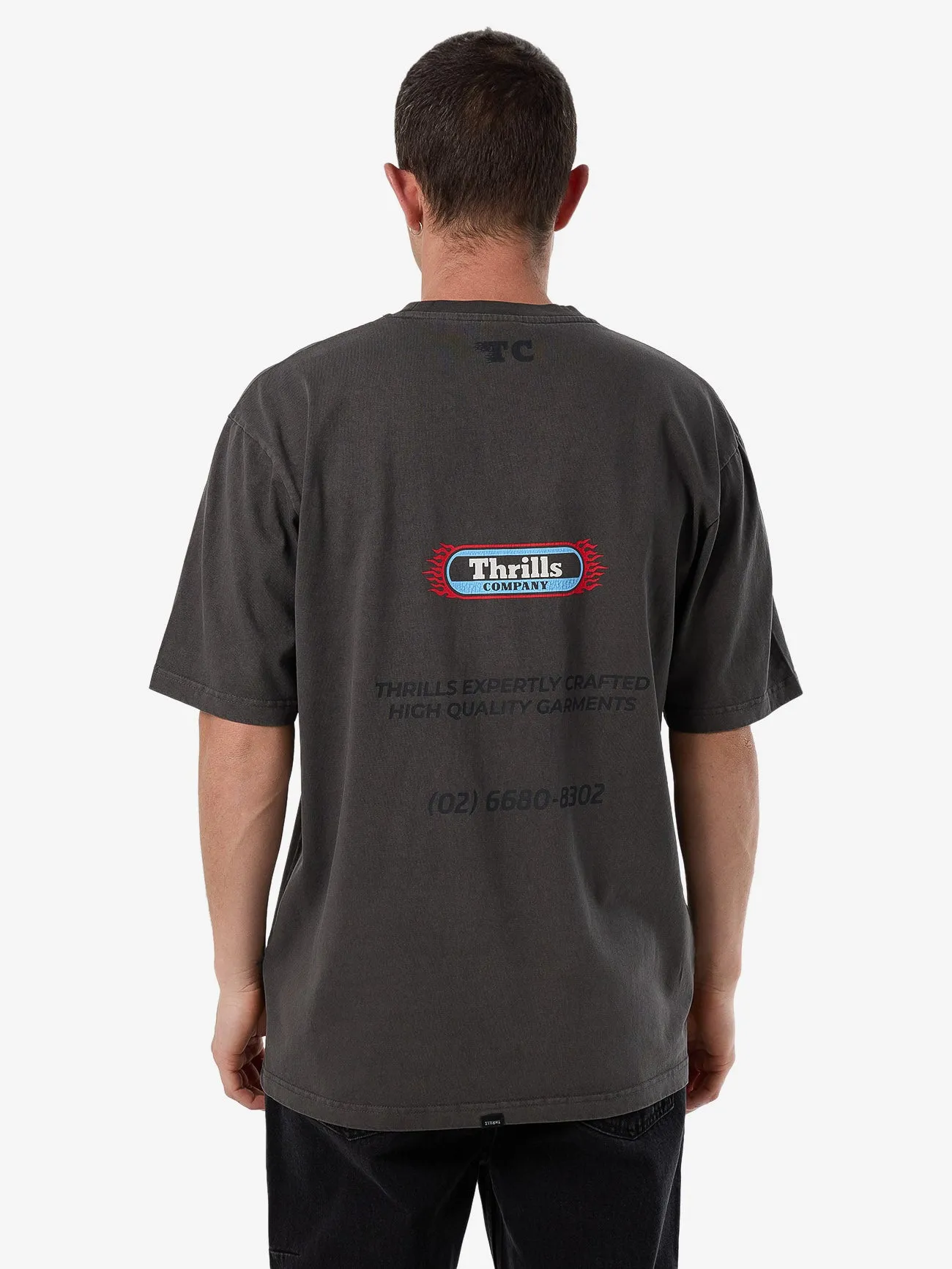 Beginning Anarchy Oversize Fit Tee - Merch Black sold by Thrills product image thumbnail 2