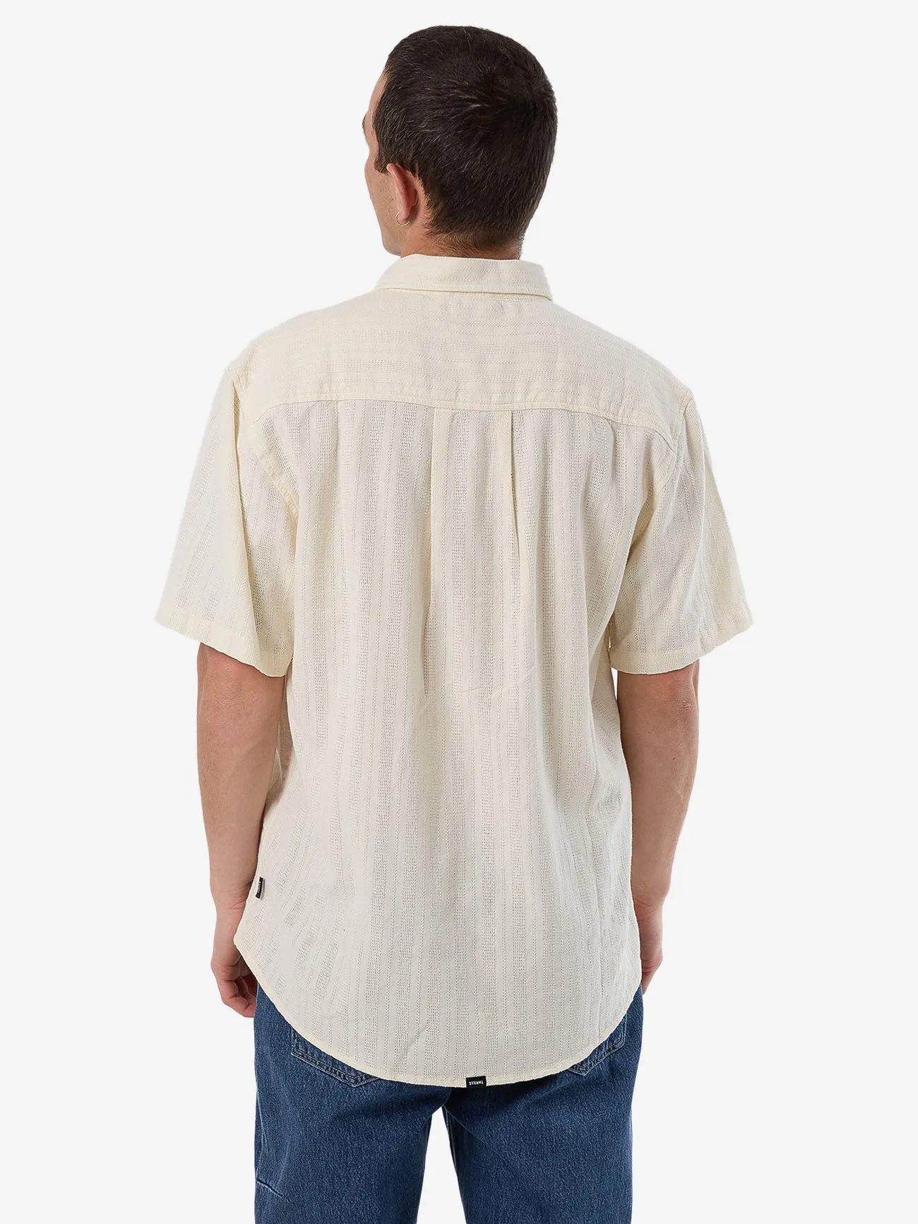 Unhinged 2.0 Short Sleeve Shirt - Dirty White sold by Thrills product image thumbnail 2