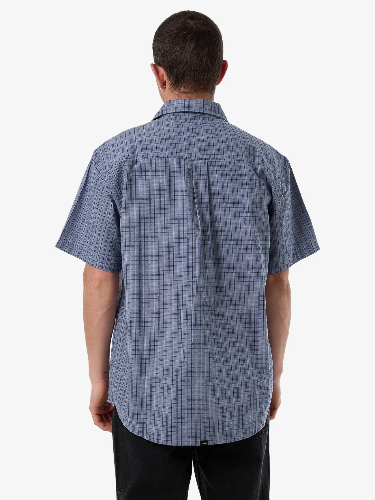 Ambient Connections Short Sleeve Shirt - Rustic Blue sold by Thrills product image thumbnail 2
