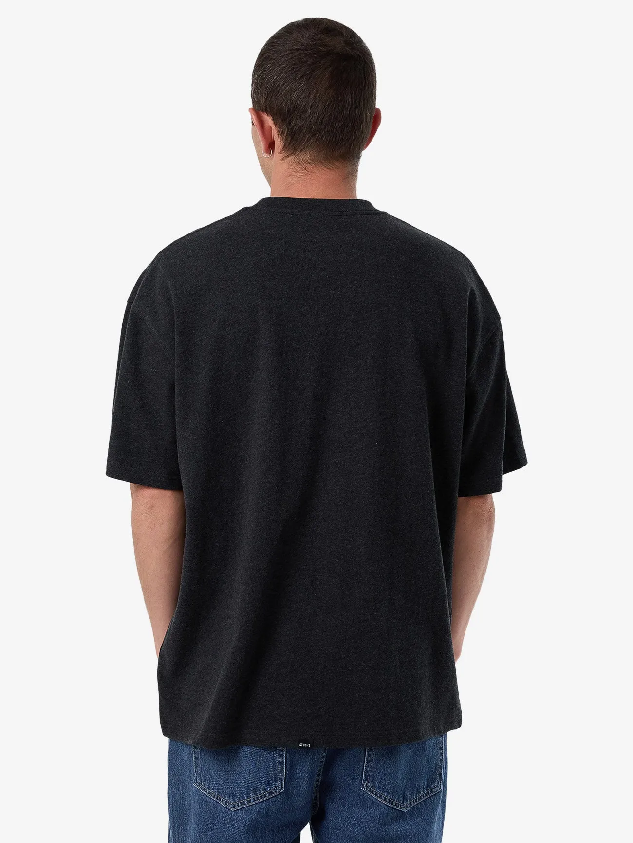 Legacy Box Fit Oversize Tee - Black Marle sold by Thrills product image thumbnail 2