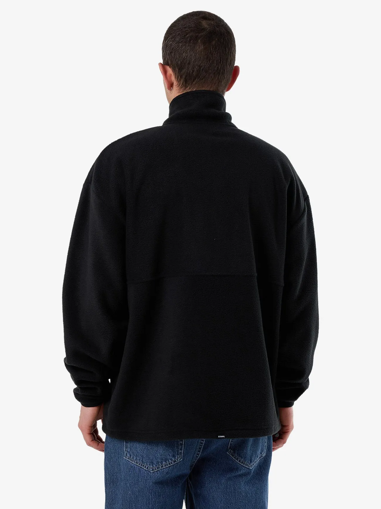 Legacy Wreath Quarter Zip Polar Fleece - Black sold by Thrills product image thumbnail 2