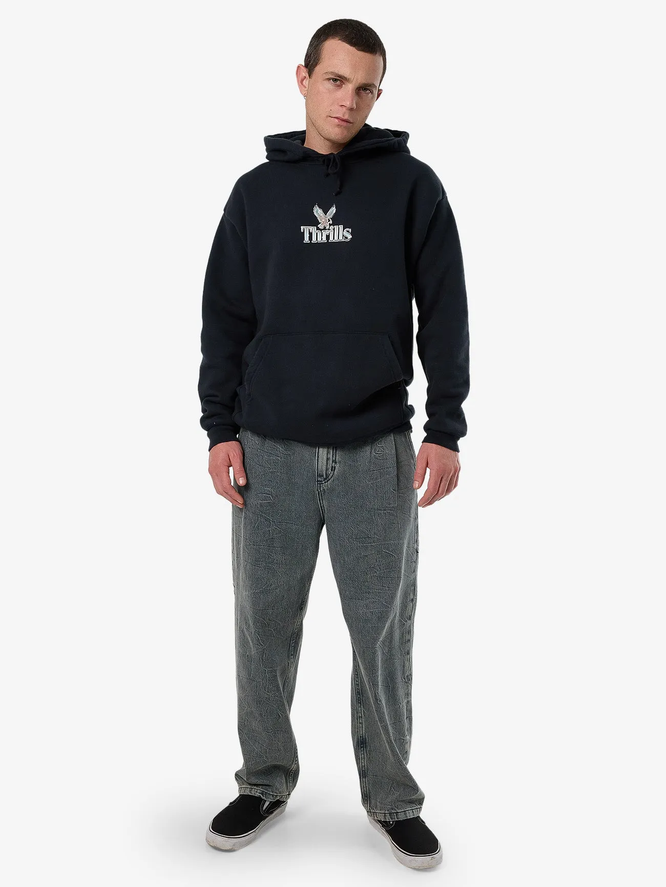 Strength & Glory Slouch Pull On Hood - Twilight Black sold by Thrills product image thumbnail 5