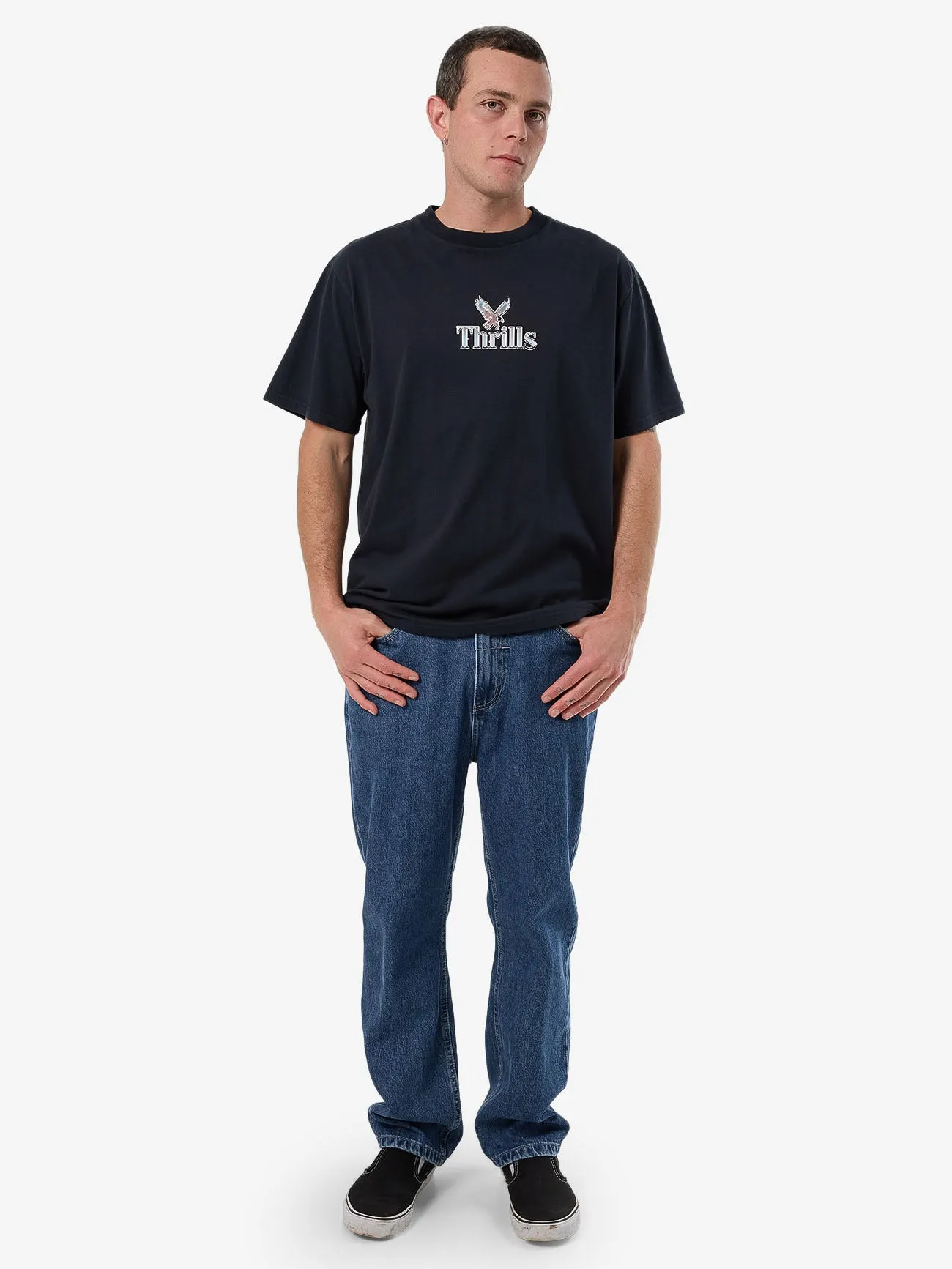 Strength & Glory Merch Fit Tee - Twilight Black sold by Thrills product image thumbnail 4