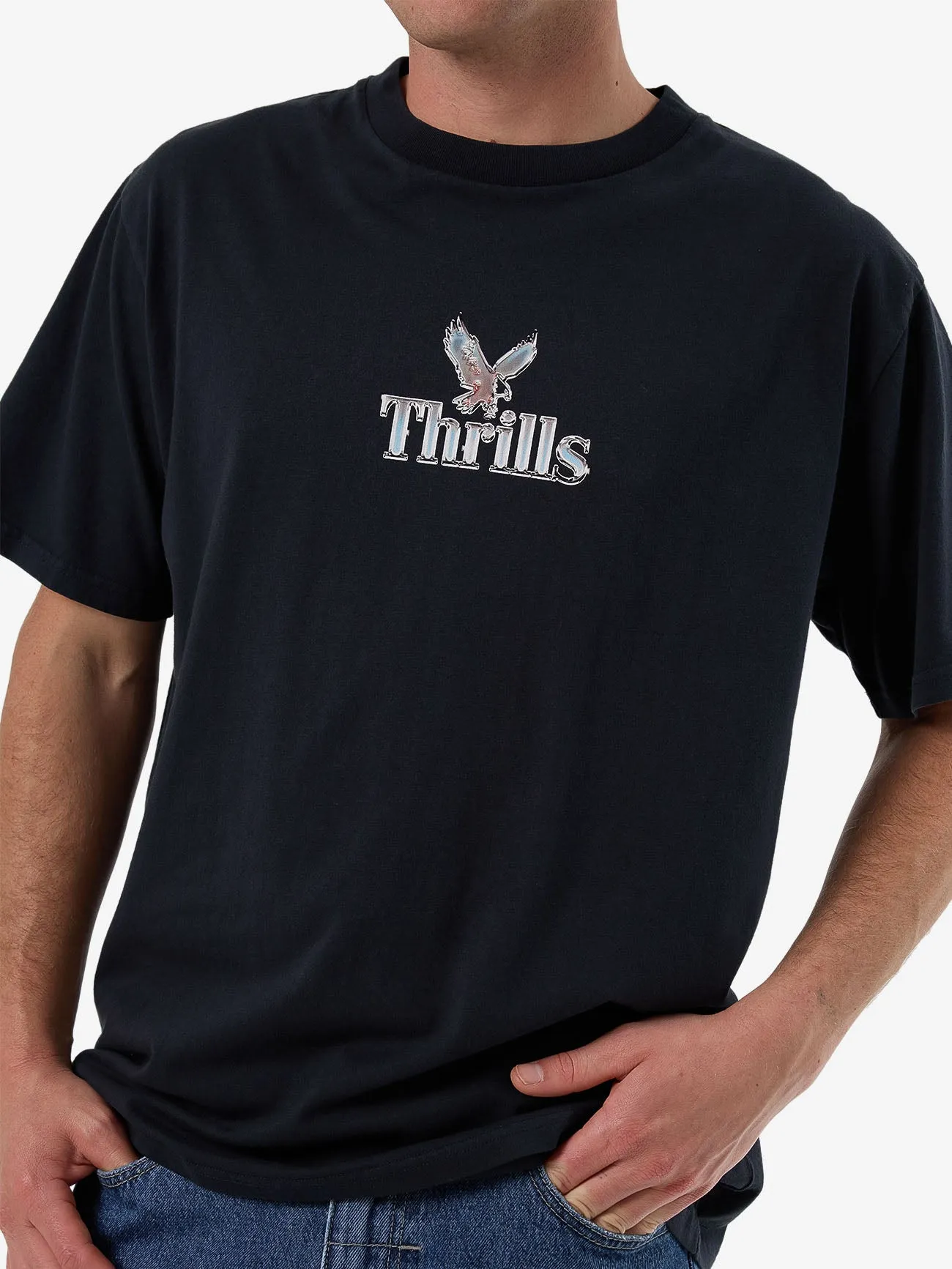 Strength & Glory Merch Fit Tee - Twilight Black sold by Thrills product image thumbnail 5
