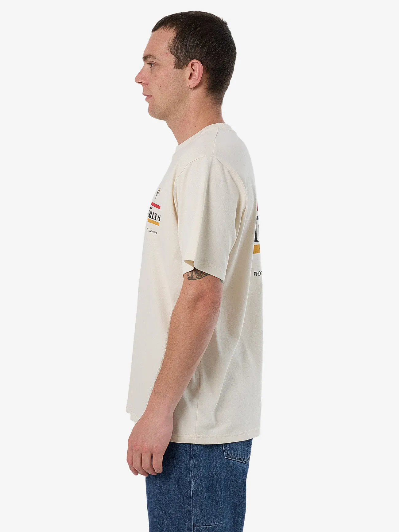 Responsible Merch Fit Tee - Heritage White sold by Thrills product image thumbnail 3