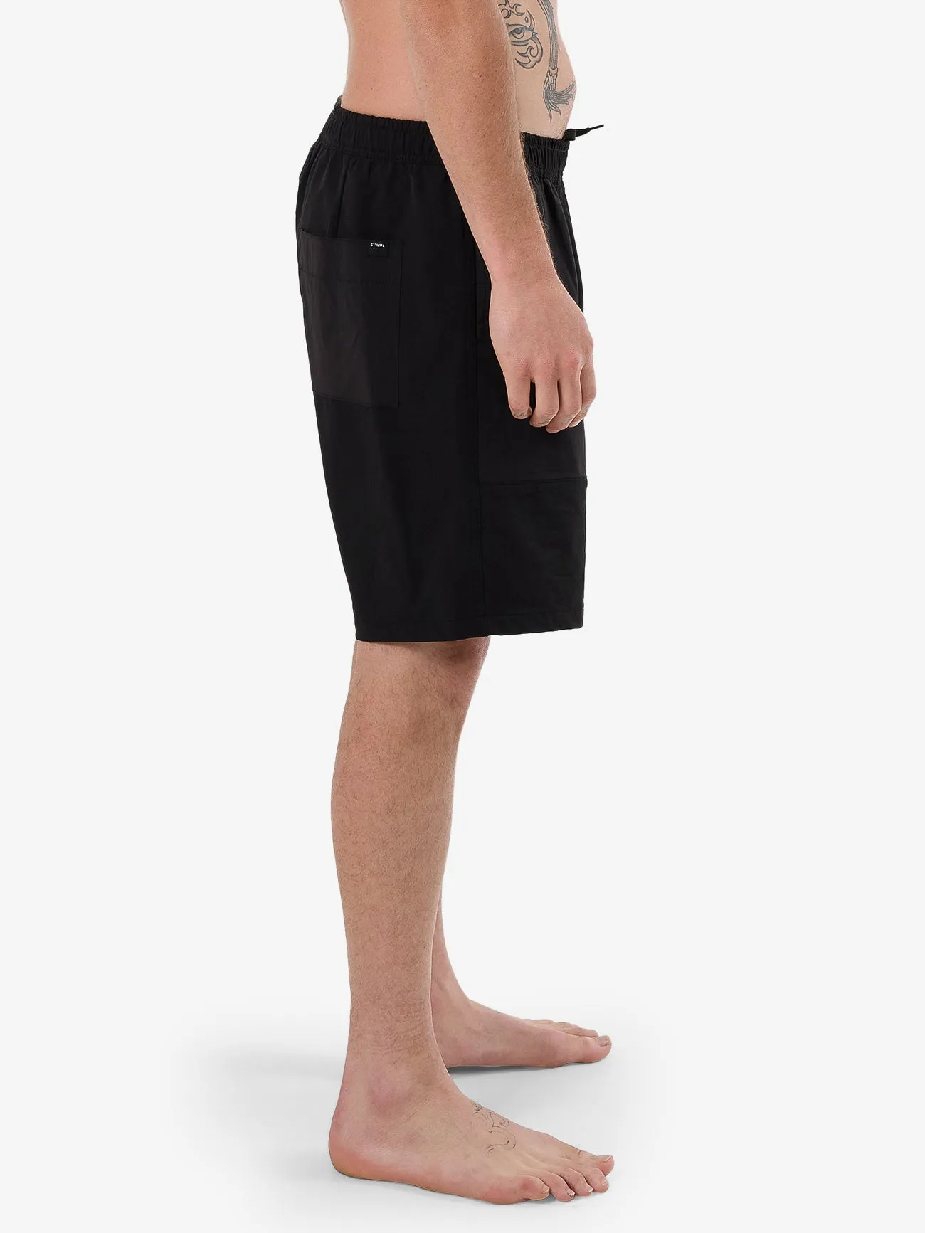 Hidden Stretch Short - Black sold by Thrills product image thumbnail 3