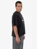 Adorned In Nature Box Fit Oversize Short Tee - Faded Black sold by Thrills